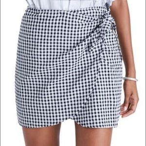 madewell wrap skirt